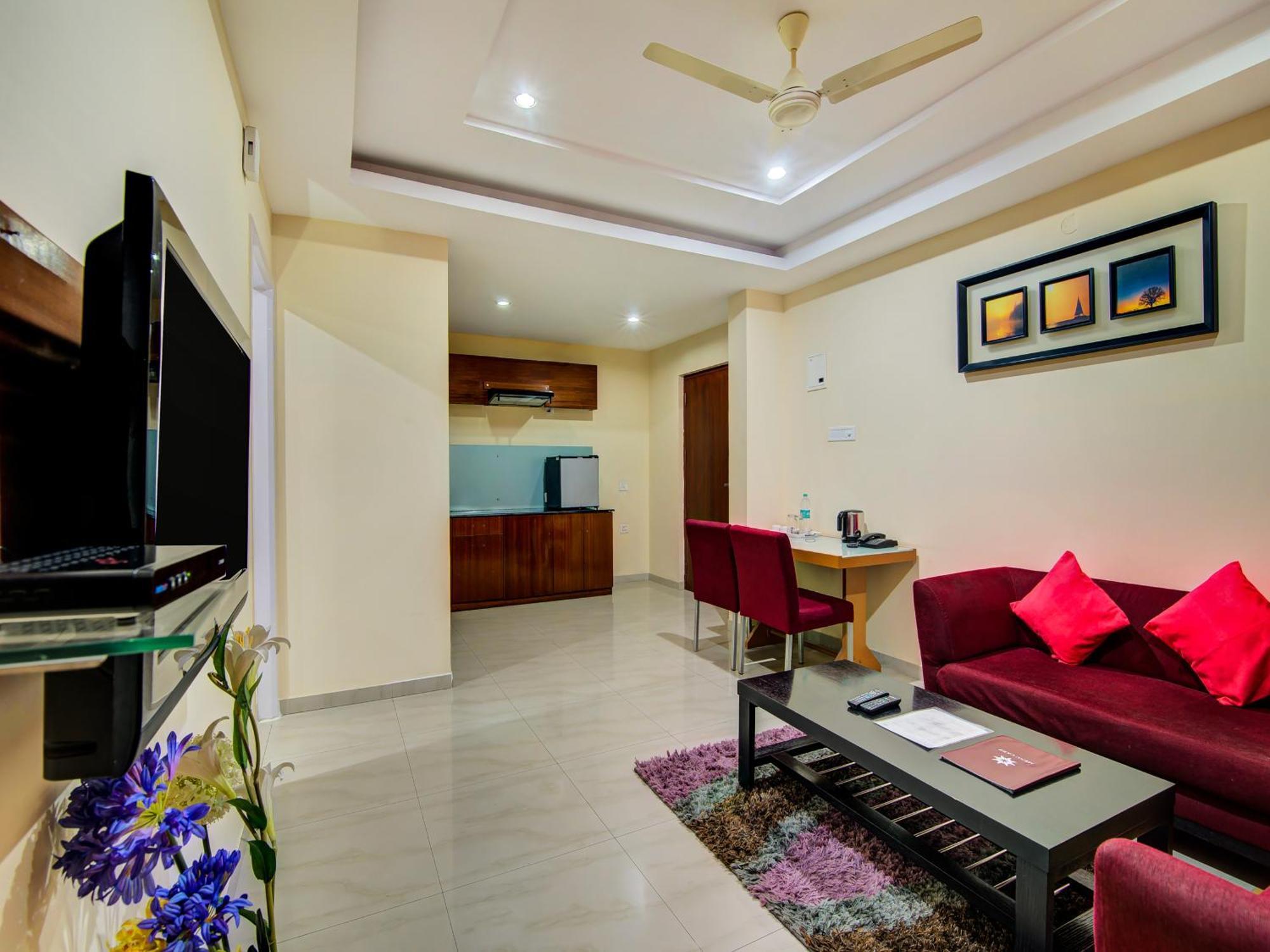 Gardeenia Comfortes Suites-Fully Vaccinated Staff Bangalore Eksteriør billede